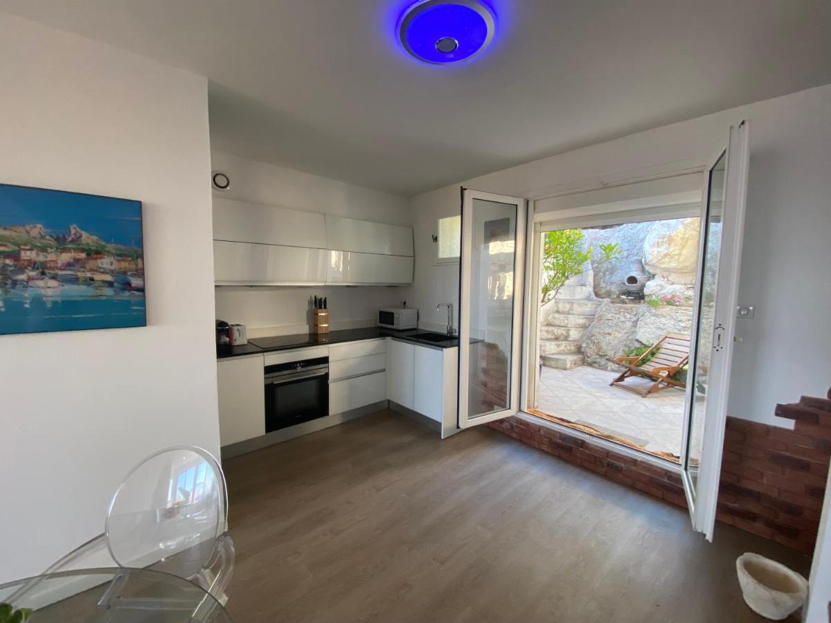 Au Coeur Du Parc National Du Massif Des Calanques, La Flibuste Des Goudes, Maison 2 Chambres, Climatisee, Jardins, Solarium, Proche Plage, Large Vue Mer Marseille Exteriör bild