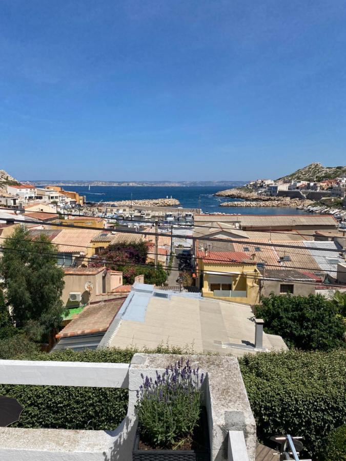 Au Coeur Du Parc National Du Massif Des Calanques, La Flibuste Des Goudes, Maison 2 Chambres, Climatisee, Jardins, Solarium, Proche Plage, Large Vue Mer Marseille Exteriör bild