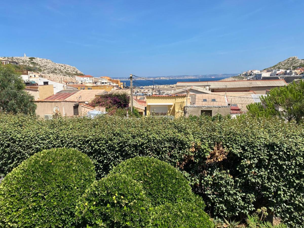 Au Coeur Du Parc National Du Massif Des Calanques, La Flibuste Des Goudes, Maison 2 Chambres, Climatisee, Jardins, Solarium, Proche Plage, Large Vue Mer Marseille Exteriör bild