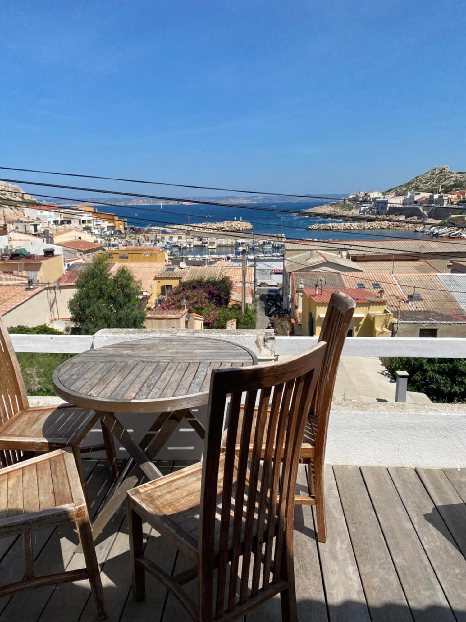 Au Coeur Du Parc National Du Massif Des Calanques, La Flibuste Des Goudes, Maison 2 Chambres, Climatisee, Jardins, Solarium, Proche Plage, Large Vue Mer Marseille Exteriör bild