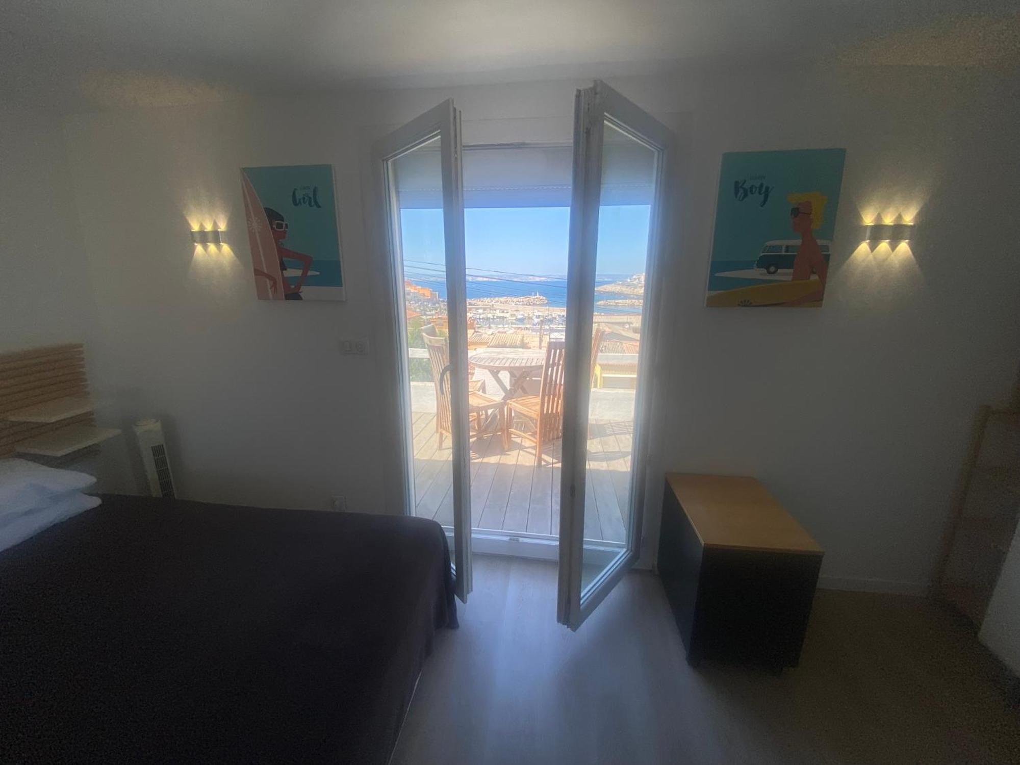 Au Coeur Du Parc National Du Massif Des Calanques, La Flibuste Des Goudes, Maison 2 Chambres, Climatisee, Jardins, Solarium, Proche Plage, Large Vue Mer Marseille Exteriör bild