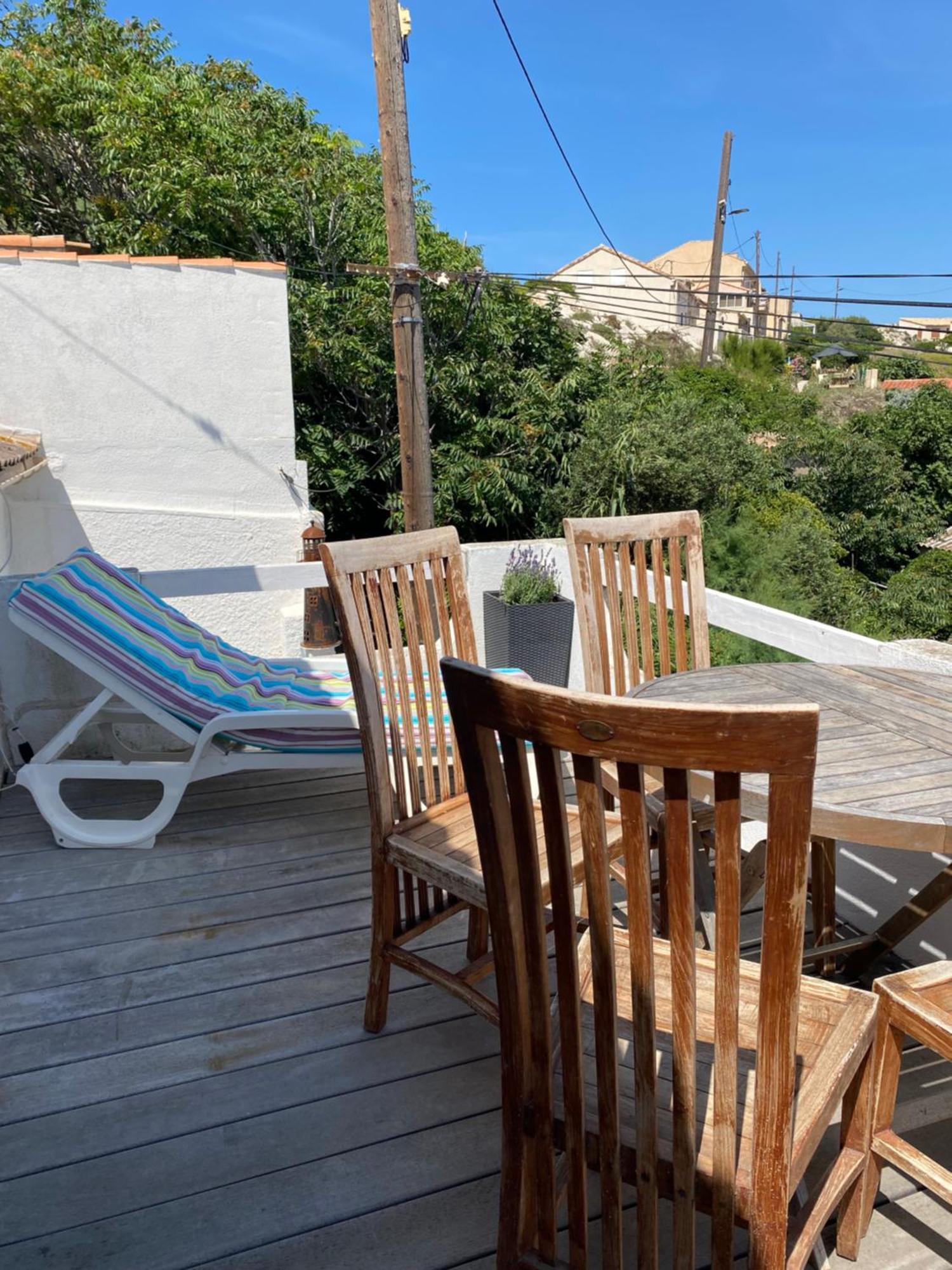 Au Coeur Du Parc National Du Massif Des Calanques, La Flibuste Des Goudes, Maison 2 Chambres, Climatisee, Jardins, Solarium, Proche Plage, Large Vue Mer Marseille Exteriör bild