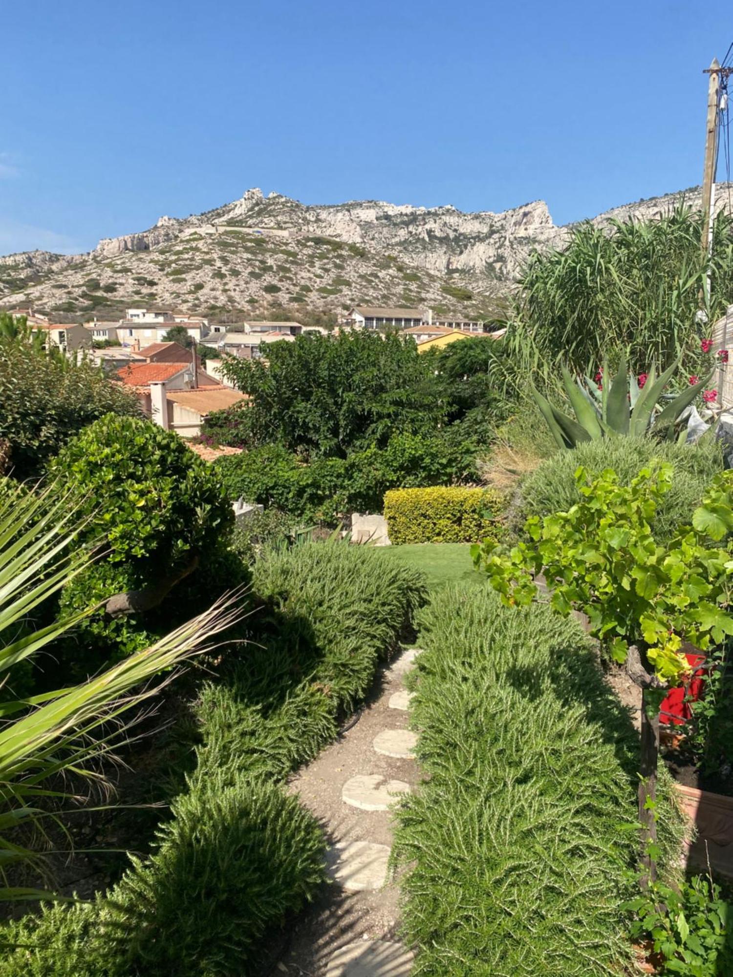 Au Coeur Du Parc National Du Massif Des Calanques, La Flibuste Des Goudes, Maison 2 Chambres, Climatisee, Jardins, Solarium, Proche Plage, Large Vue Mer Marseille Exteriör bild