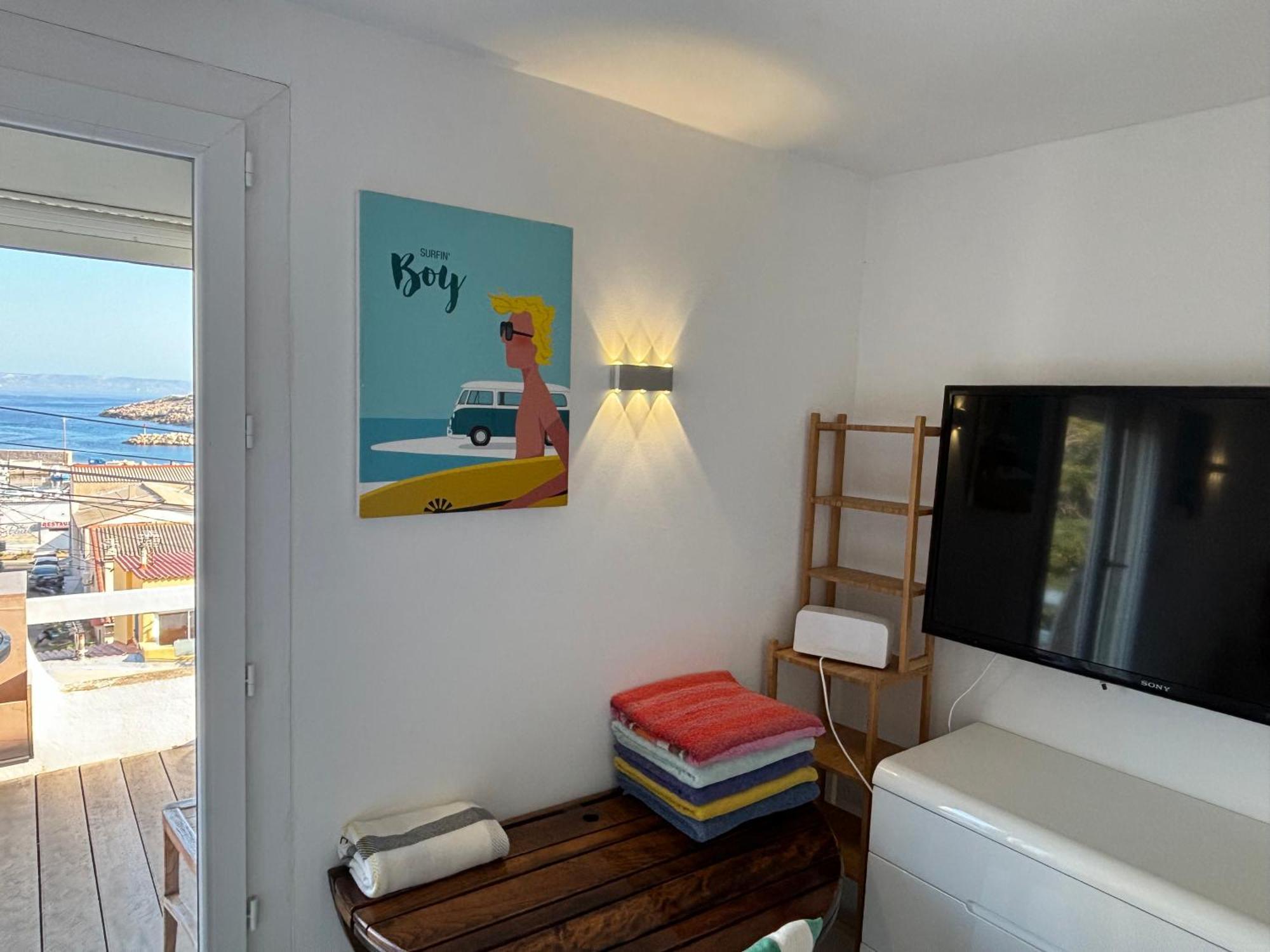 Au Coeur Du Parc National Du Massif Des Calanques, La Flibuste Des Goudes, Maison 2 Chambres, Climatisee, Jardins, Solarium, Proche Plage, Large Vue Mer Marseille Exteriör bild