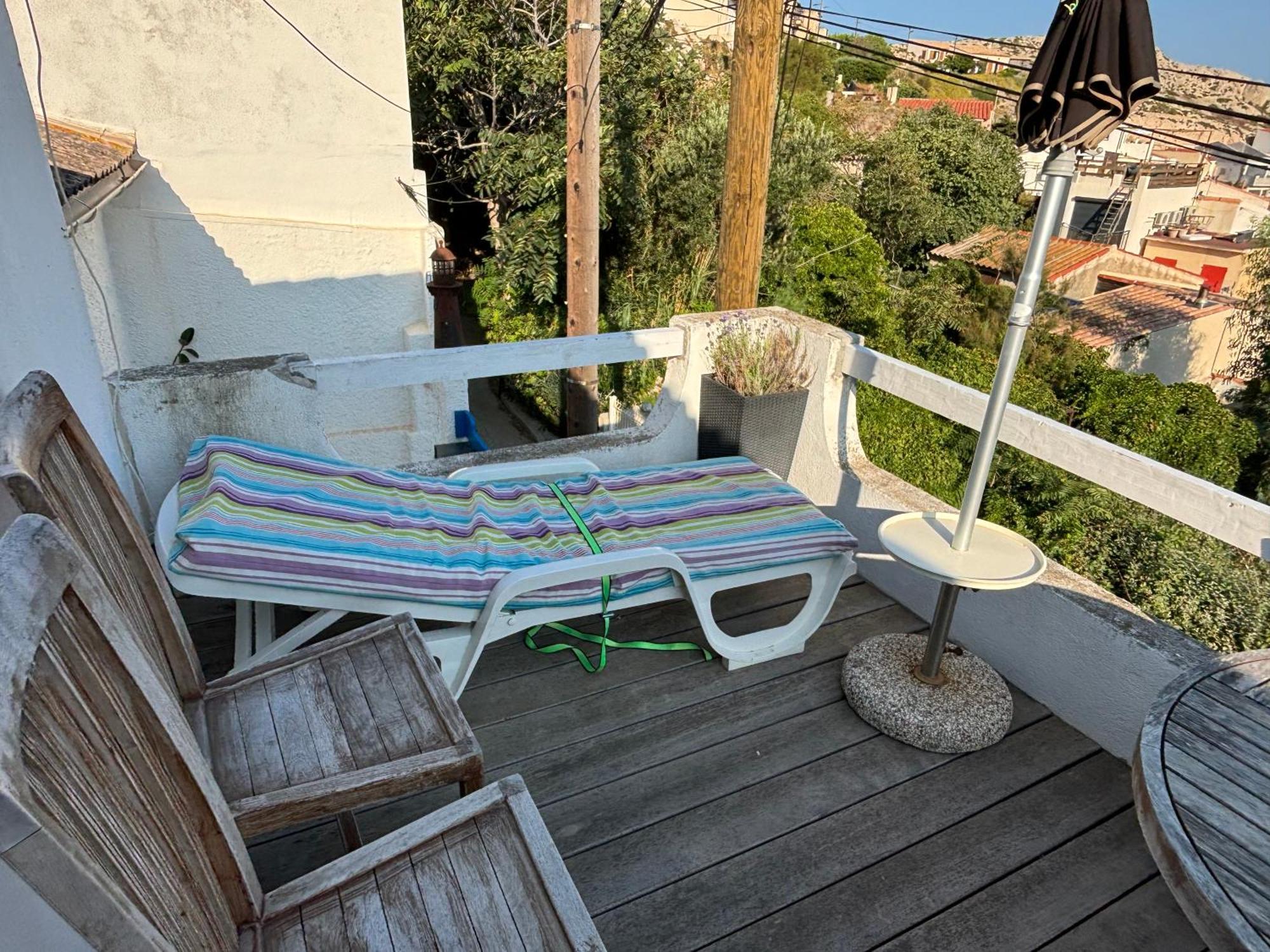 Au Coeur Du Parc National Du Massif Des Calanques, La Flibuste Des Goudes, Maison 2 Chambres, Climatisee, Jardins, Solarium, Proche Plage, Large Vue Mer Marseille Exteriör bild