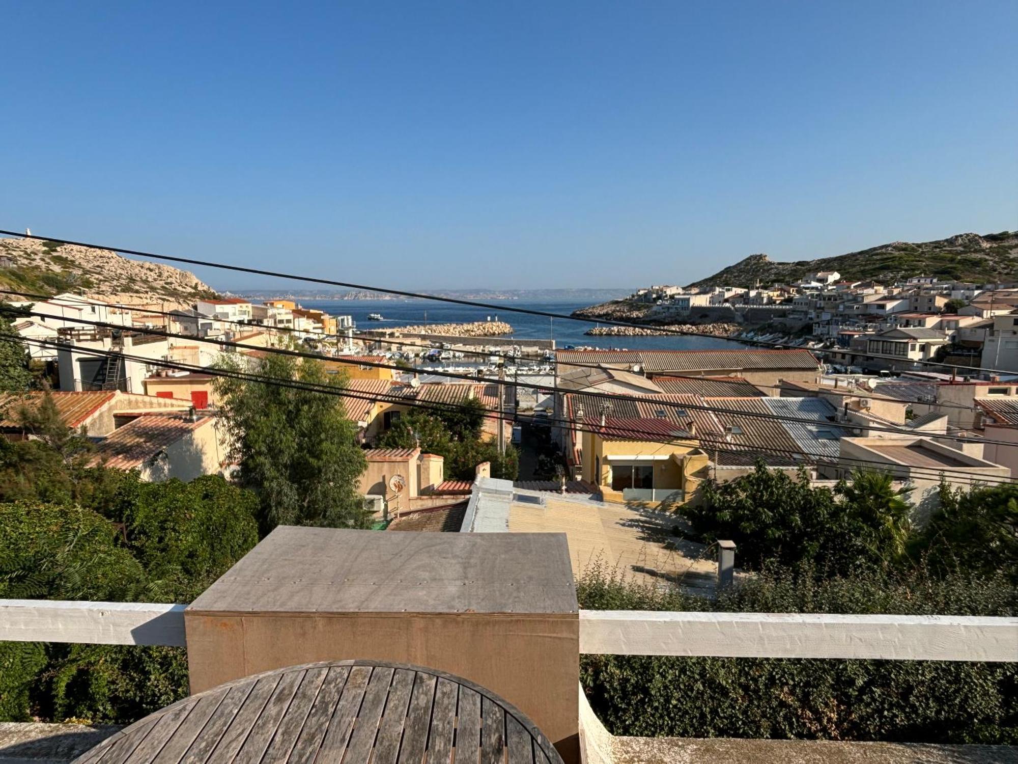 Au Coeur Du Parc National Du Massif Des Calanques, La Flibuste Des Goudes, Maison 2 Chambres, Climatisee, Jardins, Solarium, Proche Plage, Large Vue Mer Marseille Exteriör bild